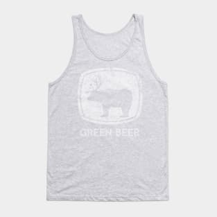 Green Beer St Patrick's Day Tank Top